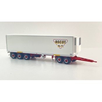 Highway Replicas 12965 Australian Road Train Freight Trailer with Dolly Ascot NT - Scale 1:64