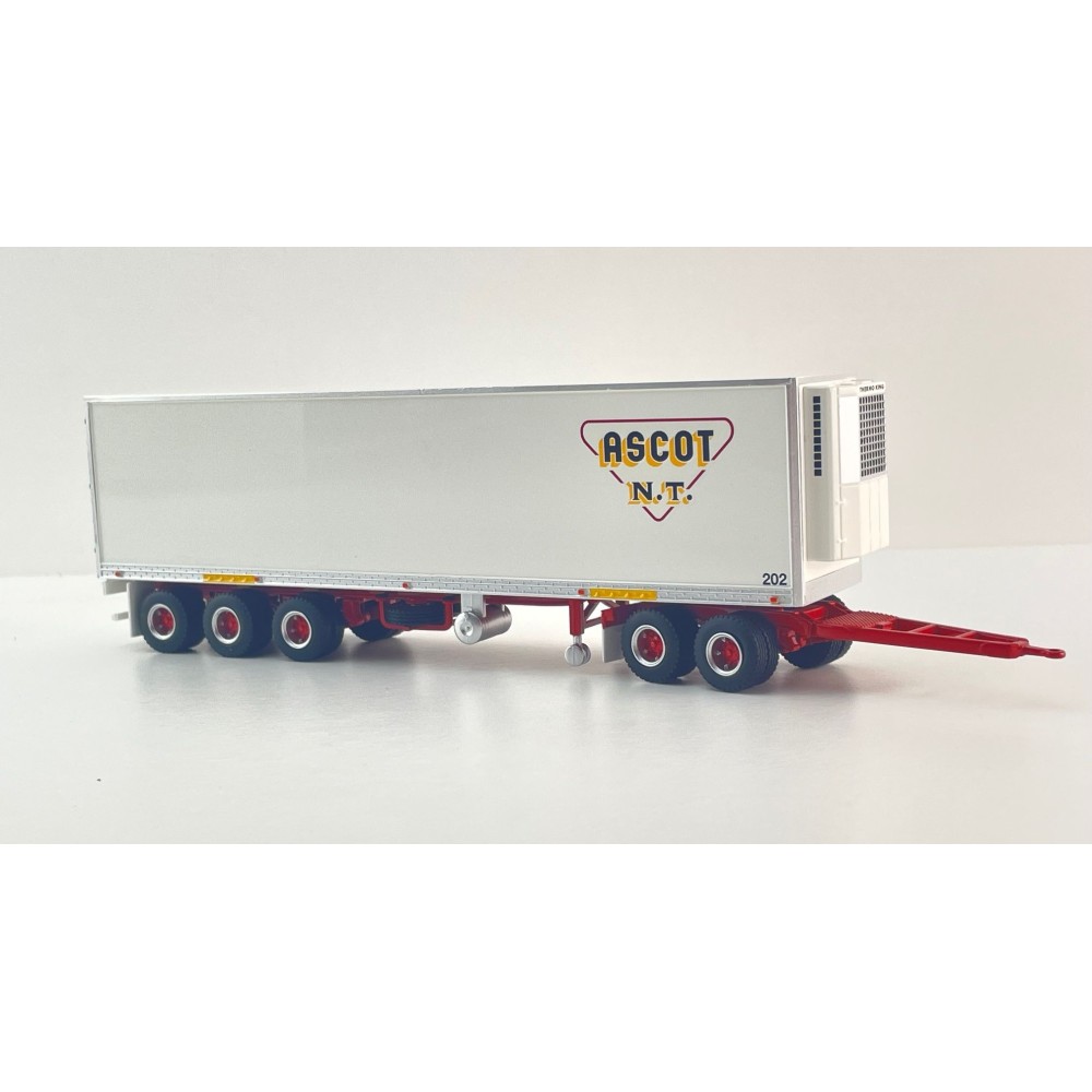 Highway Replicas 12965 Australian Road Train Freight Trailer with Dolly Ascot NT - Scale 1:64
