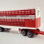 Highway Replicas 12967 Australian Livestock Road Train Trailer with Dolly Victoria River Transport - Scale 1:64
