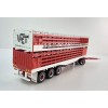 Highway Replicas 12967 Australian Livestock Road Train Trailer with Dolly Victoria River Transport - Scale 1:64