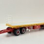 Highway Replicas 12969 Australian Flat Top Road Train Trailer with Dolly Neil Mansell Transport - Scale 1:64