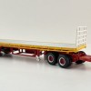 Highway Replicas 12969 Australian Flat Top Road Train Trailer with Dolly Neil Mansell Transport - Scale 1:64