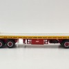 Highway Replicas 12969 Australian Flat Top Road Train Trailer with Dolly Neil Mansell Transport - Scale 1:64
