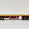 Highway Replicas 12969 Australian Flat Top Road Train Trailer with Dolly Neil Mansell Transport - Scale 1:64