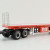 Highway Replicas 12970 Australian Flat Top Road Train Trailer with Dolly Brambles Manford - Scale 1:64