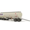 Highway Replicas 12972 Australian Tanker Road Train Trailer Mobil Oil - Scale 1:64
