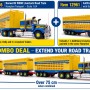 Highway Replicas Australian Kenworth W900 Livestock Triple Road Train Hampton Transport Scale 1:64