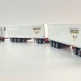 Highway Replicas Kenworth K100 Truck Road Train + Extra Box Trailer Ascot NT - Scale 1:64