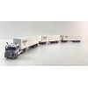 Highway Replicas Kenworth K100 Truck Road Train + Extra Box Trailer Ascot NT - Scale 1:64
