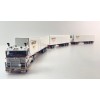 Highway Replicas Kenworth K100 Truck Road Train + Extra Box Trailer Ascot NT - Scale 1:64