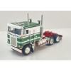 MJ Diecast - Australian Kenworth K100 6x4 Prime Mover Truck Green White Doolans Style - Scale 1:64