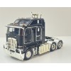 MJ Diecast - Australian Kenworth K200 2.8 6x4 Prime Mover Truck Black - Scale 1:64