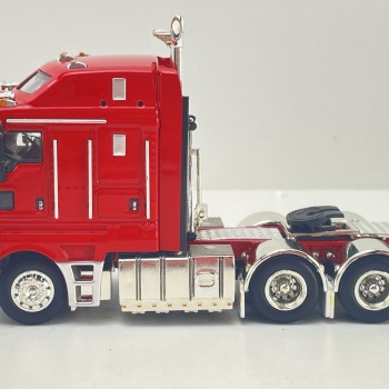 MJ Diecast - Australian Kenworth K200 2.8 6x4 Prime Mover Truck Red - Scale 1:64