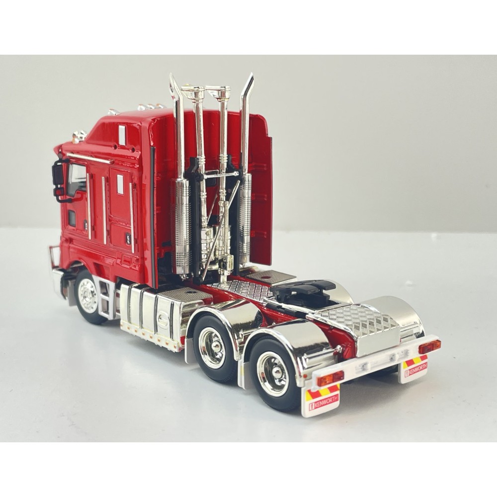 MJ Diecast - Australian Kenworth K200 2.8 6x4 Prime Mover Truck Red - Scale 1:64