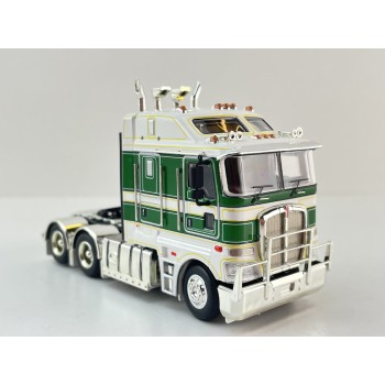 MJ Diecast - Australian Kenworth K200 2.8 Prime Mover Truck Green White Doolans Style  - Scale 1:64