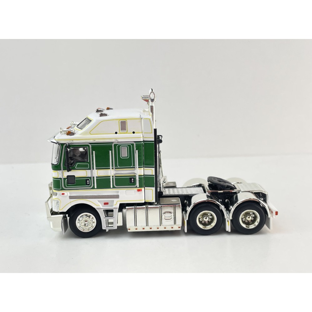 MJ Diecast - Australian Kenworth K200 2.8 Prime Mover Truck Green White Doolans Style  - Scale 1:64