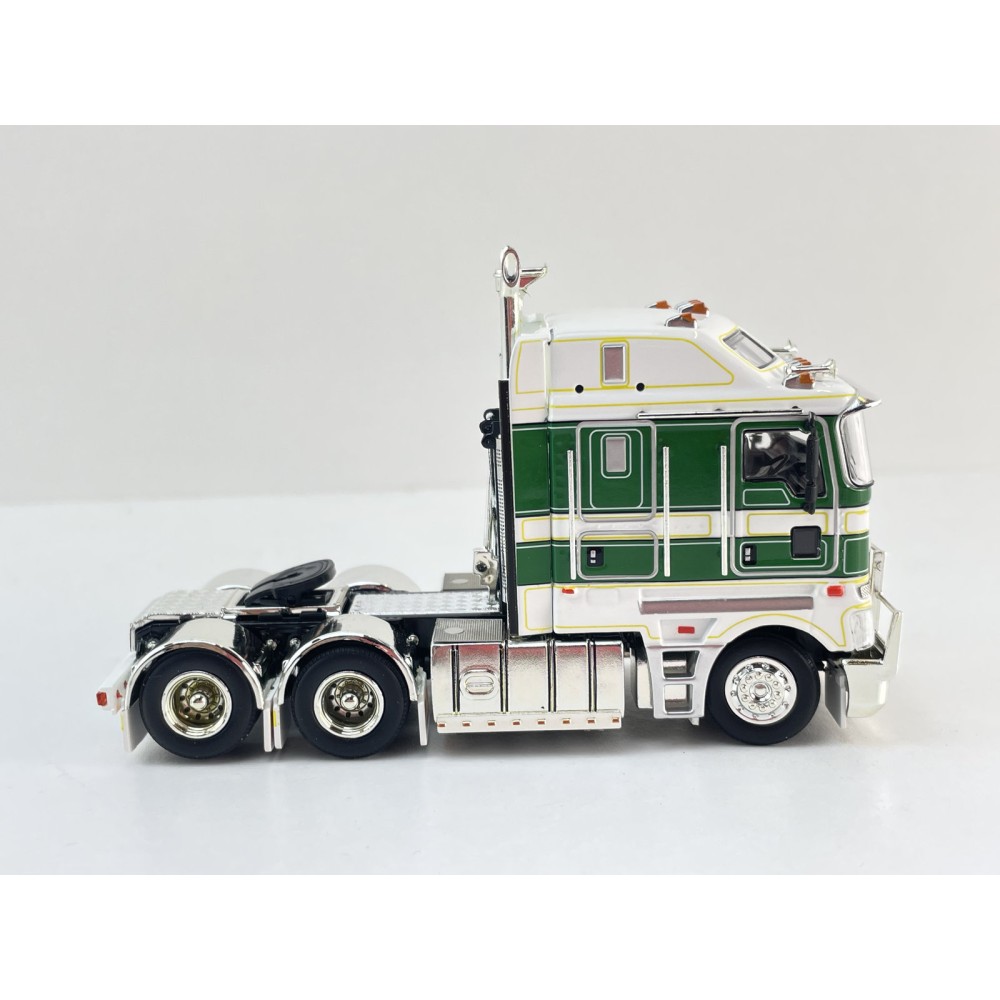 MJ Diecast - Australian Kenworth K200 2.8 Prime Mover Truck Green White Doolans Style  - Scale 1:64