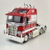 MJ Diecast - Australian Kenworth K200 2.8 Prime Mover Truck Red White BJ Bear Style  - Scale 1:64