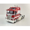 MJ Diecast - Australian Kenworth K200 2.8 Prime Mover Truck Red White BJ Bear Style  - Scale 1:64