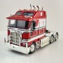 MJ Diecast - Australian Kenworth K200 2.8 Prime Mover Truck Red White BJ Bear Style  - Scale 1:64