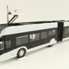 Holland Oto 8-1196 - VDL Citea SLFA-181 Electric Bus White - Scale 1:87