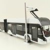 Holland Oto 8-1196 - VDL Citea SLFA-181 Electric Bus White - Scale 1:87