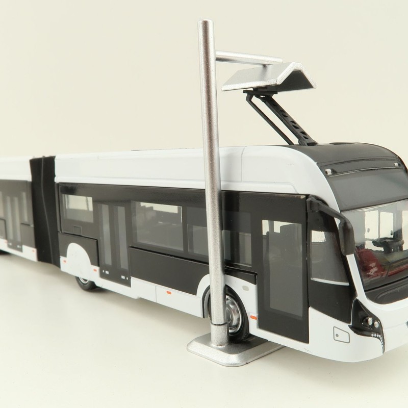 Holland Oto 8-1196 - VDL Citea SLFA-181 Electric Bus White - Scale 1:87