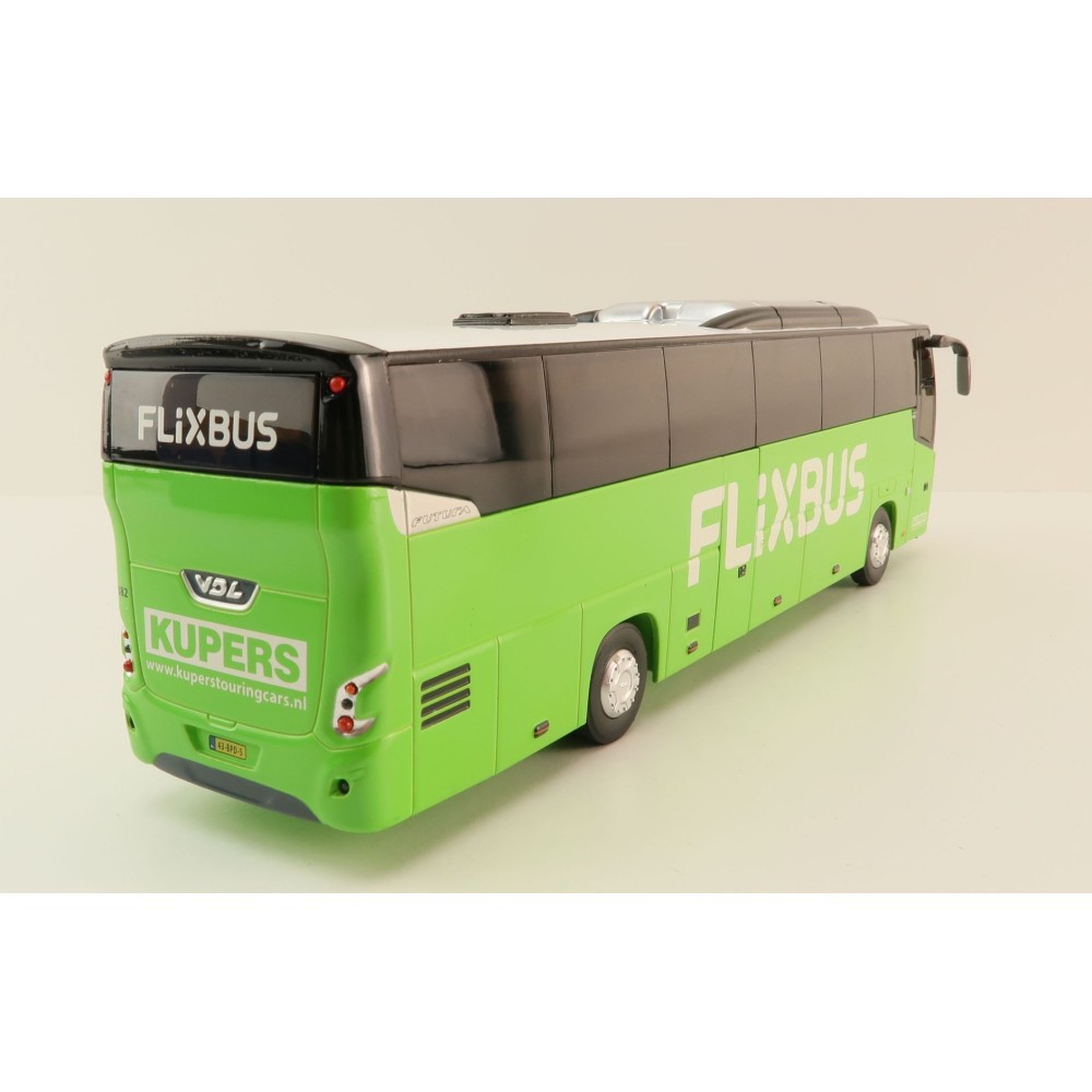Holland Oto 8-1215 - VDL Futura Bus Coach White Flixbus Kupers - Scale 1:50
