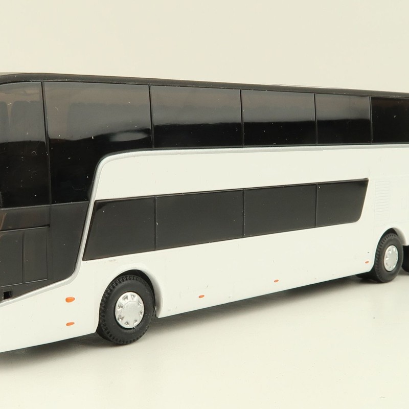 Holland Oto - Van Hool Astromega TX Double Decker Bus White - Scale 1:87