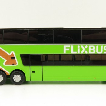 Holland Oto - Van Hool Astromega TX – Flixbus München Double Decker Bus - Scale 1:87