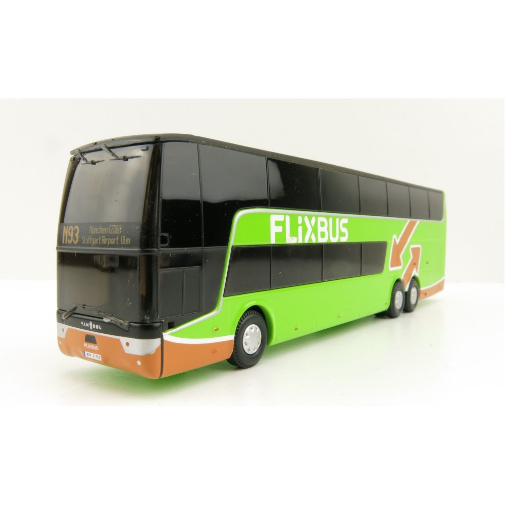 Holland Oto - Van Hool Astromega TX – Flixbus München Double Decker Bus - Scale 1:87