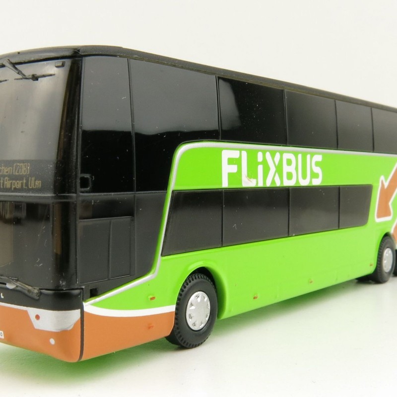 Holland Oto - Van Hool Astromega TX – Flixbus München Double Decker Bus - Scale 1:87