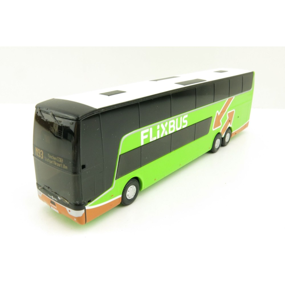 Holland Oto - Van Hool Astromega TX – Flixbus München Double Decker Bus - Scale 1:87