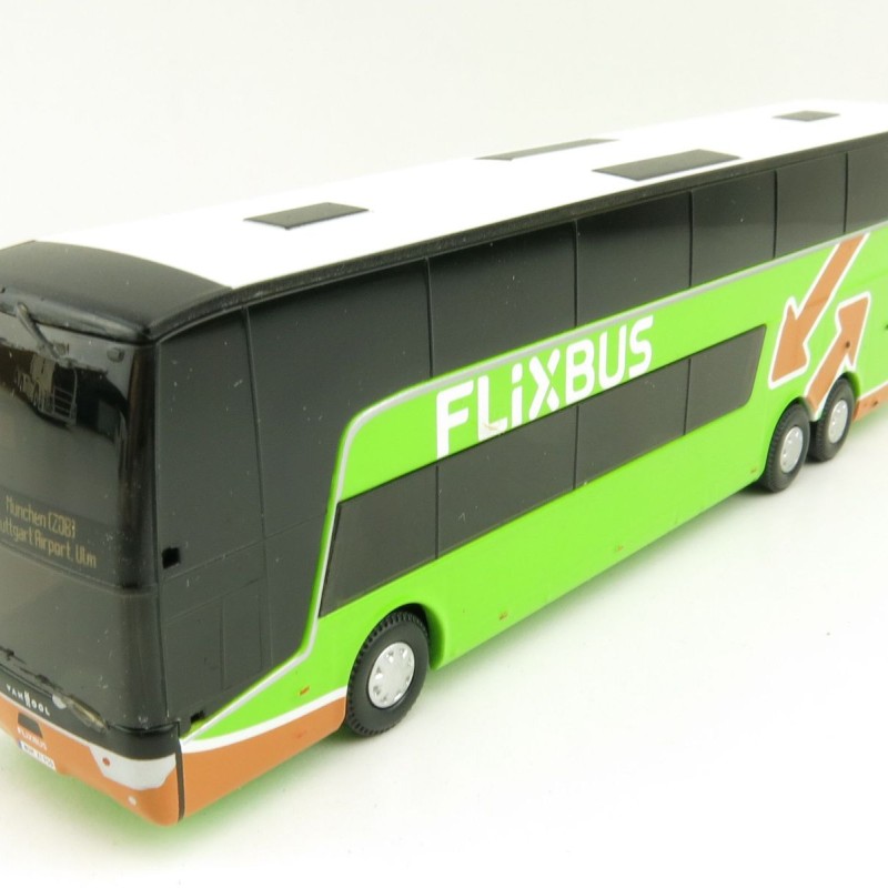 Holland Oto - Van Hool Astromega TX – Flixbus München Double Decker Bus - Scale 1:87