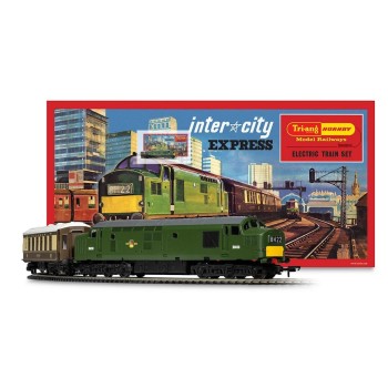 HORNBY R1290M Tri-ang Railways Remembered: RS9 'Intercity Express' Train Set OO GAUGE DCC READY
