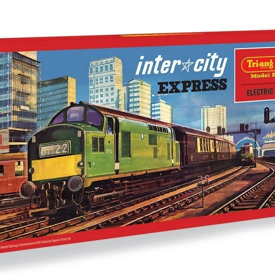HORNBY R1290M Tri-ang Railways Remembered: RS9 'Intercity Express' Train Set OO GAUGE DCC READY
