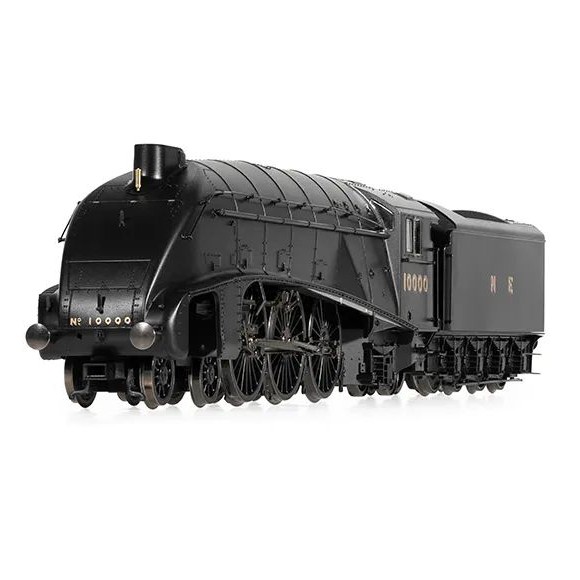 Hornby R30124 LNER W1 Class Hush Hush Streamlined 4-6-4 Steam Locomotive 10000  - Era 4