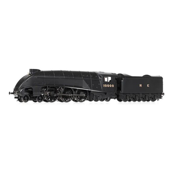 Hornby R30124 LNER W1 Class Hush Hush Streamlined 4-6-4 Steam Locomotive 10000  - Era 4