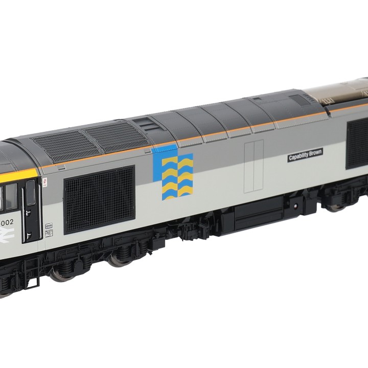 Hornby R30157 BR Class 60 Co-Co 60002 Capability Brown Diesel Loco DCC Ready OO Scale