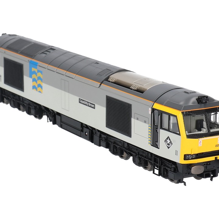 Hornby R30157 BR Class 60 Co-Co 60002 Capability Brown Diesel Loco DCC Ready OO Scale