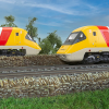 Hornby R30229 BR Class 370 Advanced Passenger Train Set 370003 and 370004 7 Car Pack - Era 7 OO Scale