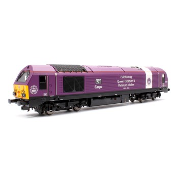 Hornby R30333 DB Cargo Class 67 Bo-Bo Diesel Locomotive 67007 Queens Jubilee - Era 11
