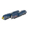 Hornby R30343 GNER Class 43 HST Diesel Power Cars Bo-Bo Train Pack - Era 9 DCC Ready OO Scale