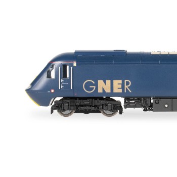 Hornby R30343 GNER Class 43 HST Diesel Power Cars Bo-Bo Train Pack - Era 9 DCC Ready OO Scale