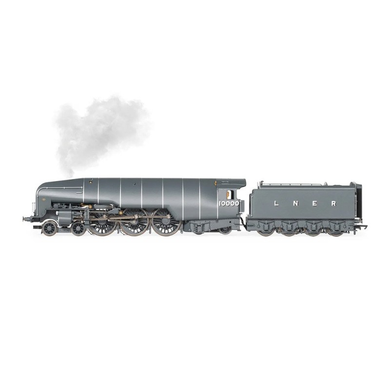 Hornby R30352SS LNER W1 Class Hush Hush 4-6-4 Locomotive 10000 With Steam Generator Era 3