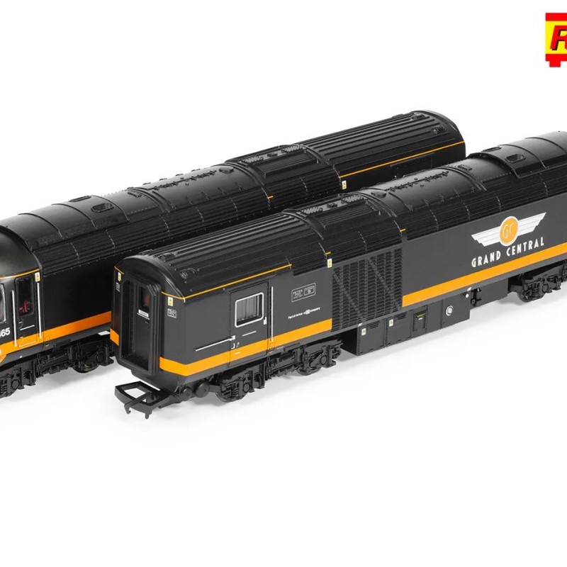 Hornby R30375 RailRoad Plus Grand Central Class 43 HST Train Pack - Era 11 OO Scale 
