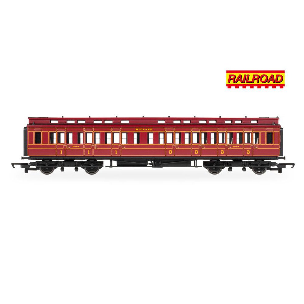 Hornby R30377 RailRoad: Midland Railway - Class 4P Compound - 1009 - Train Pack OO Scale