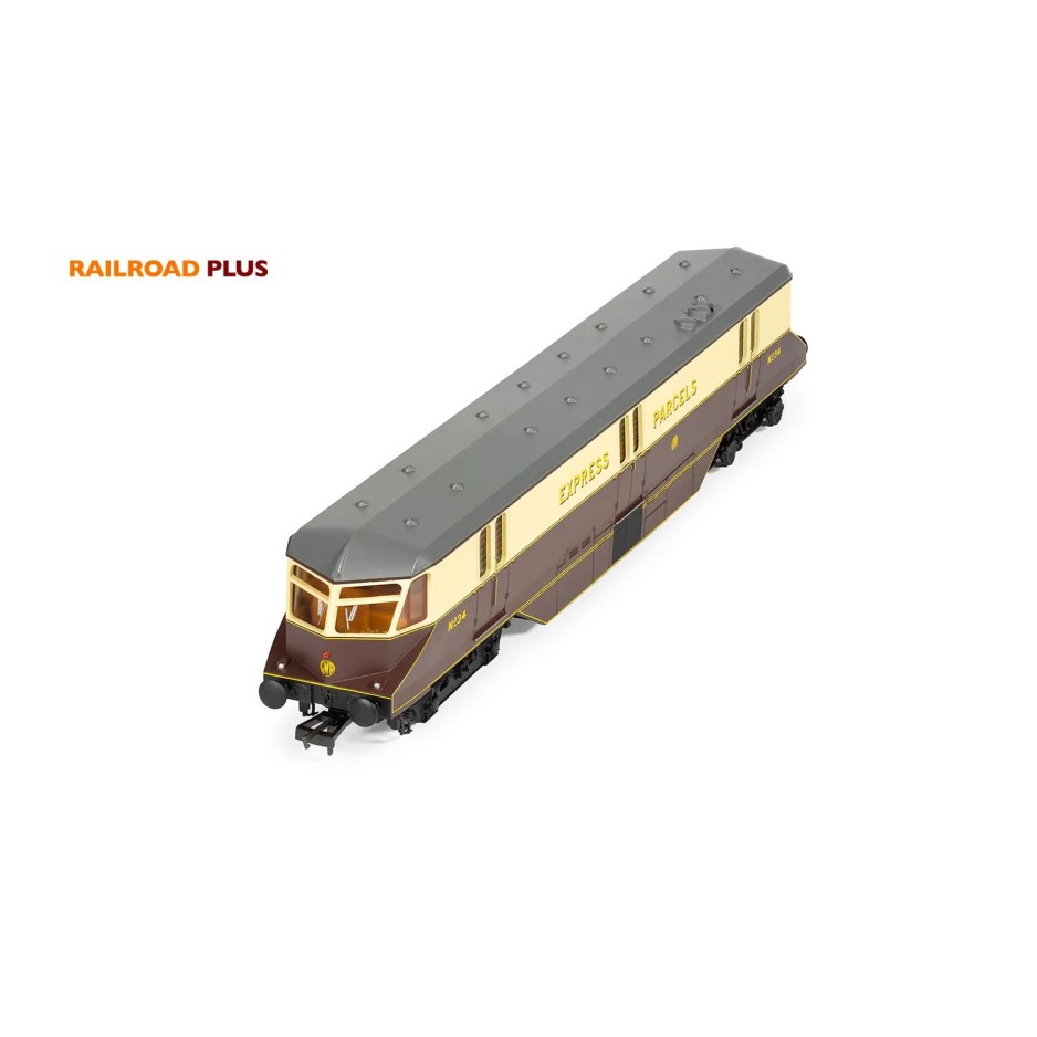 Hornby R30384 RailRoad Plus GWR Bo-Bo Diesel Parcels Railcar No 34  - Era 3