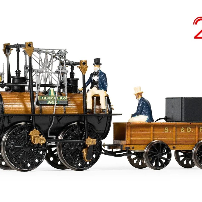 Hornby R30388 S&DR 200th Anniversary 0-4-0 Locomotion No.1 - Era 1 OO Scale