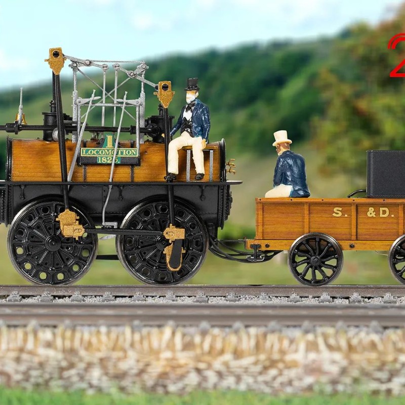 Hornby R30388 S&DR 200th Anniversary 0-4-0 Locomotion No.1 - Era 1 OO Scale